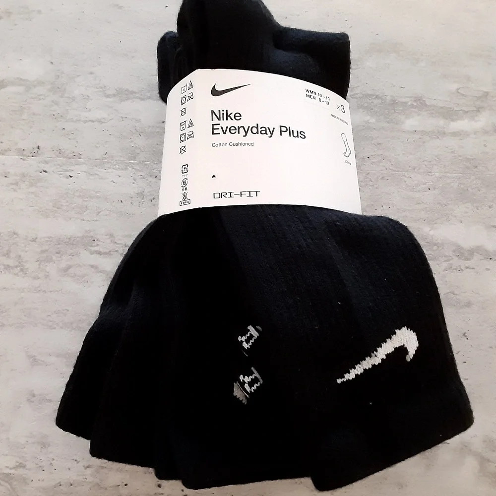 NIKE Everyday Crew Mens Socks ( 3pk )